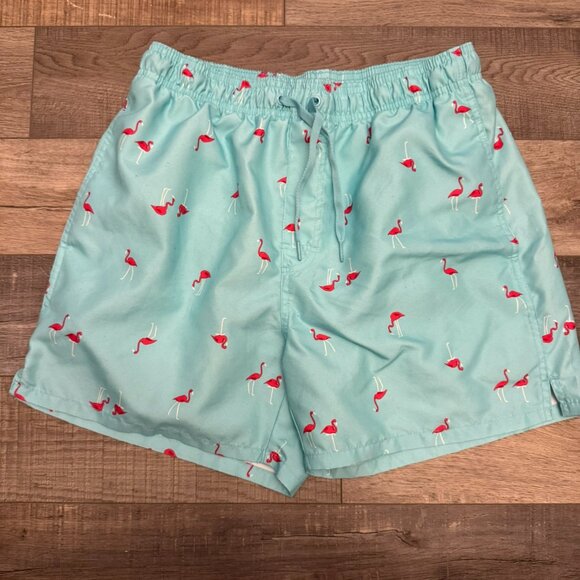Men's Swim Trunks Flamingo from Old Navy - Picture 1 of 4
